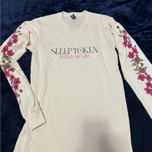 Sleep Token Floral Long Sleeve Shirt